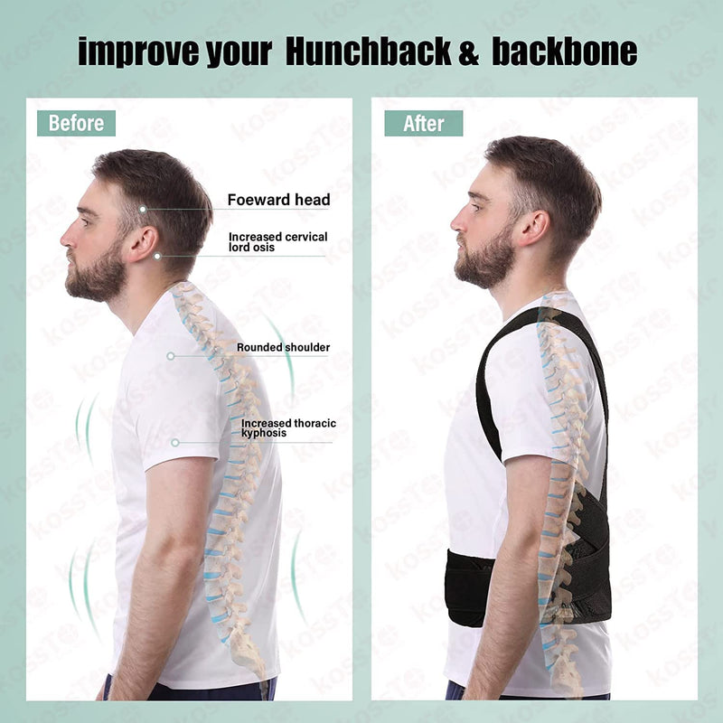 Breathable and Adjustable Posture Corrector Belt for Men and Women